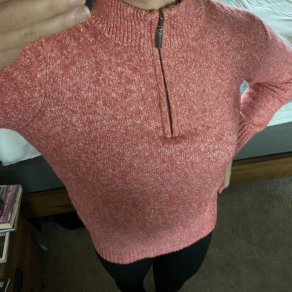 Quarter Zip Thicken Sweater Pullover - Picture 4 of 5